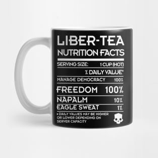 Helldivers Liber-tea Nutrition Humor design Mug